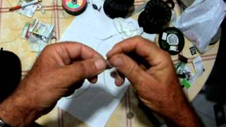 A simple braid to braid knot - ενα απλο Δεσιμο νημα  νημα,sotos fishing