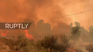 USA: Dixie Fire continues to threaten Californian communities