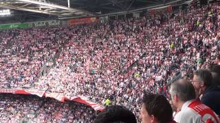 Ajax - Willem II 5-0 05-05-2013 VAK 410 sfeer