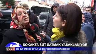 SOKAKTA SÜT SATMAK YASAKLANIYOR - DERYA EFE - KANAL 7