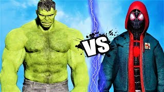 THE HULK (MCU) vs SPIDER-MAN (MILES MORALES) - Epic Battle