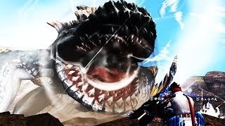 【MHF-G】創音竜『ポボルバルム(G級)』初見討伐【G6新モンスター】フルHD