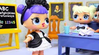 Мультик куклы ЛОЛ сюрприз | СТАРОСТА КЛАССА Игрушки lol dolls в Школе