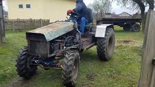 Самодельный трактор 4×4 DISKAVER 1.9d 65 лс
