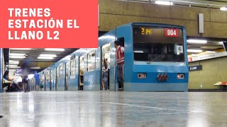 Metro de Santiago | Material rodante  NS74 NS88 NS04 NS16 en El Llano (L2)