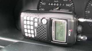 AO-51 pass 06:40utc 09Jul2009 over Europe Test up/dwn on ICOM ID-E880 / IC-E92D