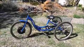 Meridian electric trike update & GPS Speed test