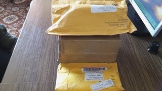 Очередная распаковка трёх посылок