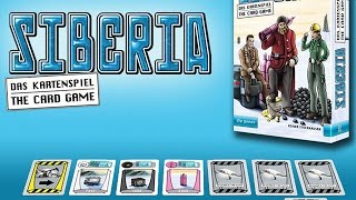 Как играть в карточную игру "Сибирь" (на русском языке). How to play Siberia The Card Game.