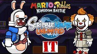 Scribblenauts Unlimited 249 Mario Rabbids Phantom & Pennywise from It