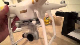 DJI Phantom 3 How to install the Gimbal Guard