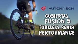 Tubeless Ready para carretera con las Fusion 5 de Hutchinson