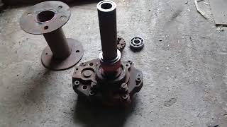 Самодельная лебедка. Часть 1 / Homemade winch. Part 1