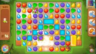 Gardenscapes Super Hard level 1689
