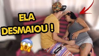 TROLLEI MINHA NAMORADA E ELA DESMAIOU!