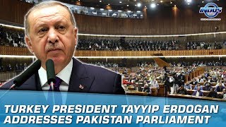 Turkey President Tayyip Erdogan speaks at Pakistan Parliament | Indus News