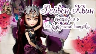 Рейвен Квин [Raven Queen] - биография и все кукольные выпуски