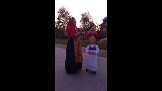 Припевки под балалайку