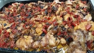 عمل حلبلاب السمك بالفرن بطريقة سهلة وبسيطة