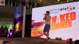 ขอบคุณที่รักกัน - พอร์ช ศรัณย์  @งาน Naked Summer Fashion Show 2015 CentralPlaza Udonthani 25-04-58