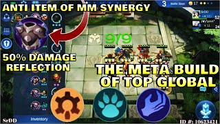 HOW TO ANTI MM SYNERGY - TOP GLOBAL MAGIC CHESS PLAYER | Mobile Legends Bang Bang