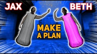 Jax And Beth MAKE A PLAN AND CONFRONT JIMOTHY!!! | Granny The Mobile Horror Game (Story)