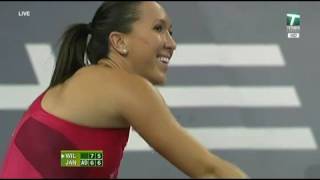 Jelena Jankovic hits a spectacular winner on setpoint