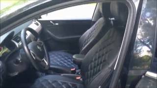 Авточехлы класса Люкс на Skoda Rapid