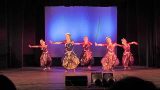 Tillana (raga Madhuvanti). Indian Classical Dance Group "NATARAJA" from Rostov-on-Don (Russia)