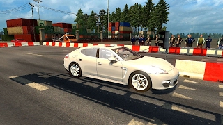 Porsche Panamera - ETS2 [Euro Truck Simulator 2][Drag Race]