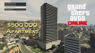 GTA Online: Official $500,000 Apartment Tour (Eclipse Towers, Apt. 3) (High Life Update) (GTA V)
