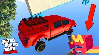 ЗАПУТАННАЯ ГОНКА ПО МАКДОНАЛЬДСУ НА СТРАННОЙ МАШИНЕ! (GTA 5 Online Гонки)