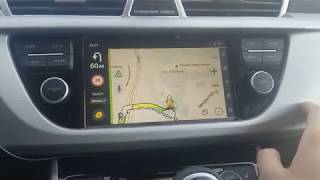 Яндекс Навигатор в ГУ Geely Atlas