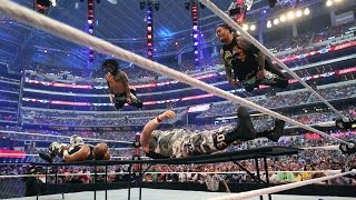 WWE: WrestleMania 32: Triple H, Roman Reigns, The Rock... | Full show part 1