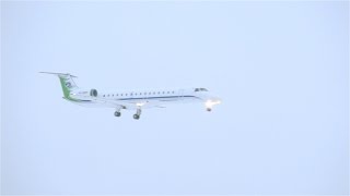 Прибытие первого самолёта Embraer-145LR в Республику Коми