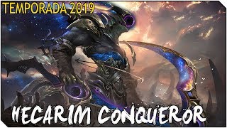 HECARIM CONQUEROR RANKED | Está ROTO!! Como se cura esto :O