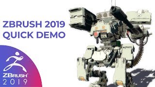 ZBrush 2019 Quick Demo