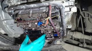 Toyota Voxy ZRR80 - Замена масла в вариаторе K114 / Toyota Voxy ZRR80 - CVT K114 Oil Change