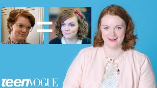 Shannon Purser (Barb) Reacts to Riverdale & Stranger Things Fan Theories | Teen Vogue