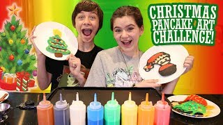 ? Christmas Pancake Art Challenge! ?