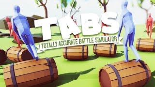 Totally Accurate Battle Simulator Gameplay - OPEN ALPHA! ALL NEW UNITS! - Let's Play TABS