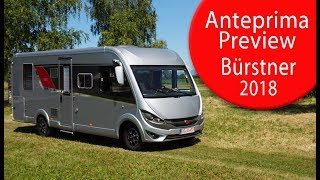 Anteprime Camper 2018: Bürstner - Motorhome Preview 2018: Bürstner