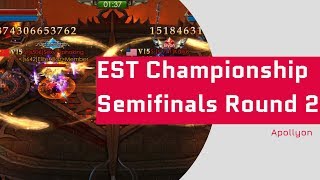 EST - Championship Semifinals Round 2 - No Loading Battle Only - S130 - Legacy Of Discord - Apollyon