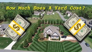 How much Money Do I Spend On A Yard?