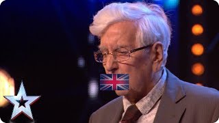 SHUT UP! 82-year-old man like Barry takes on STORMZY! | Auditions | BGT 2018
