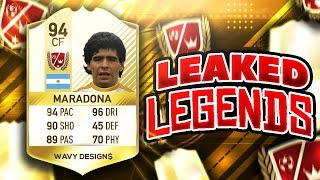NEW LEAKED LEGENDS ON FIFA 18!!! | PS4 LEGENDS? |