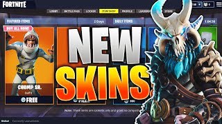 *NEW* How To UNLOCK "Chomp SR" SKIN In Fortnite! The NEW FORTNITE SKINS! Fortnite NEW SEASON 5 SKINS