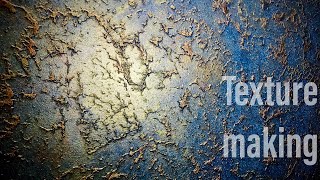 Exterior wall punch texture  metalics double shade||copper and gold combination