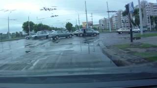 ДТП пр-т Пушкинский - ул. Габровская, г. Могилев