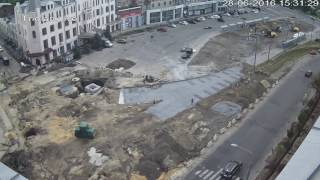 Triolan.Live - Харьков, реконструция Павловской площади (28-06-2016)
